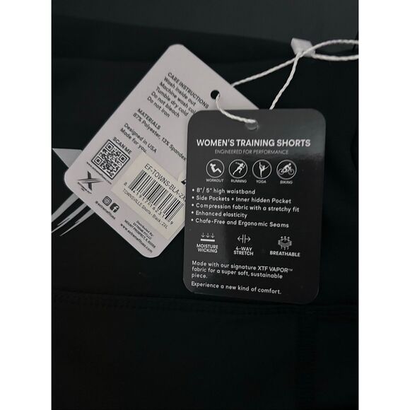 Extreme Fit Black Training Athletic Shorts Women’s Size 2XL Pockets - Picture 4 of 11